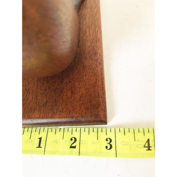 MCM Wood Carved Seal Sculpture Figurine - Picture 8 of 8